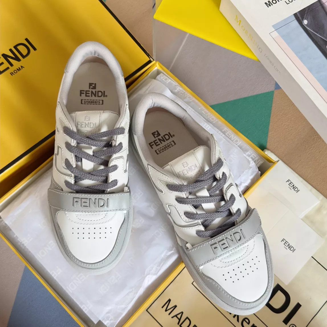 Durable 2255 Fendi Casual Shoes For Women
