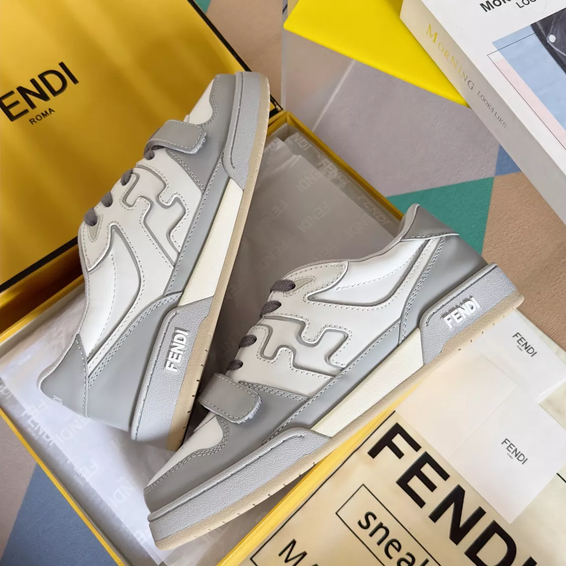 Durable 2255 Fendi Casual Shoes For Women