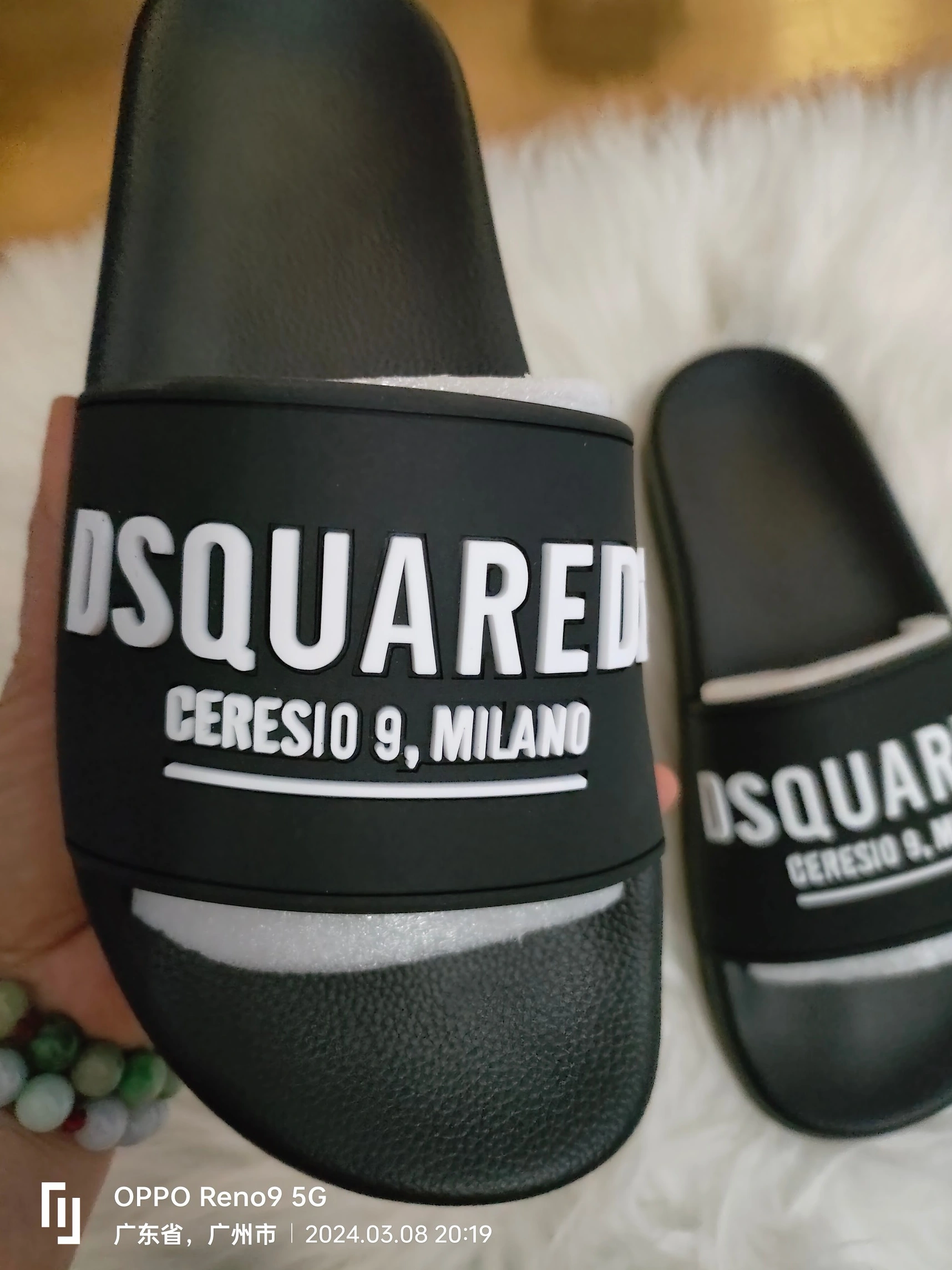Durable 2277 Dsquared Slippers For Women