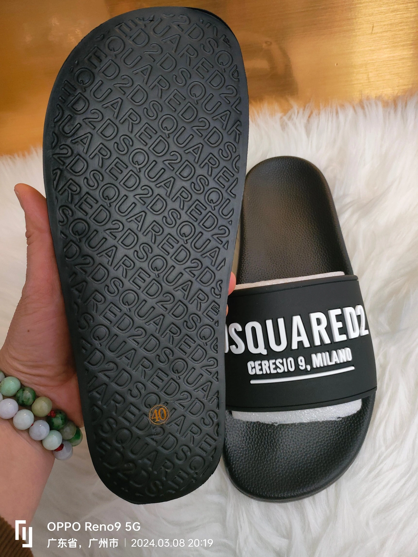 Durable 2277 Dsquared Slippers For Women