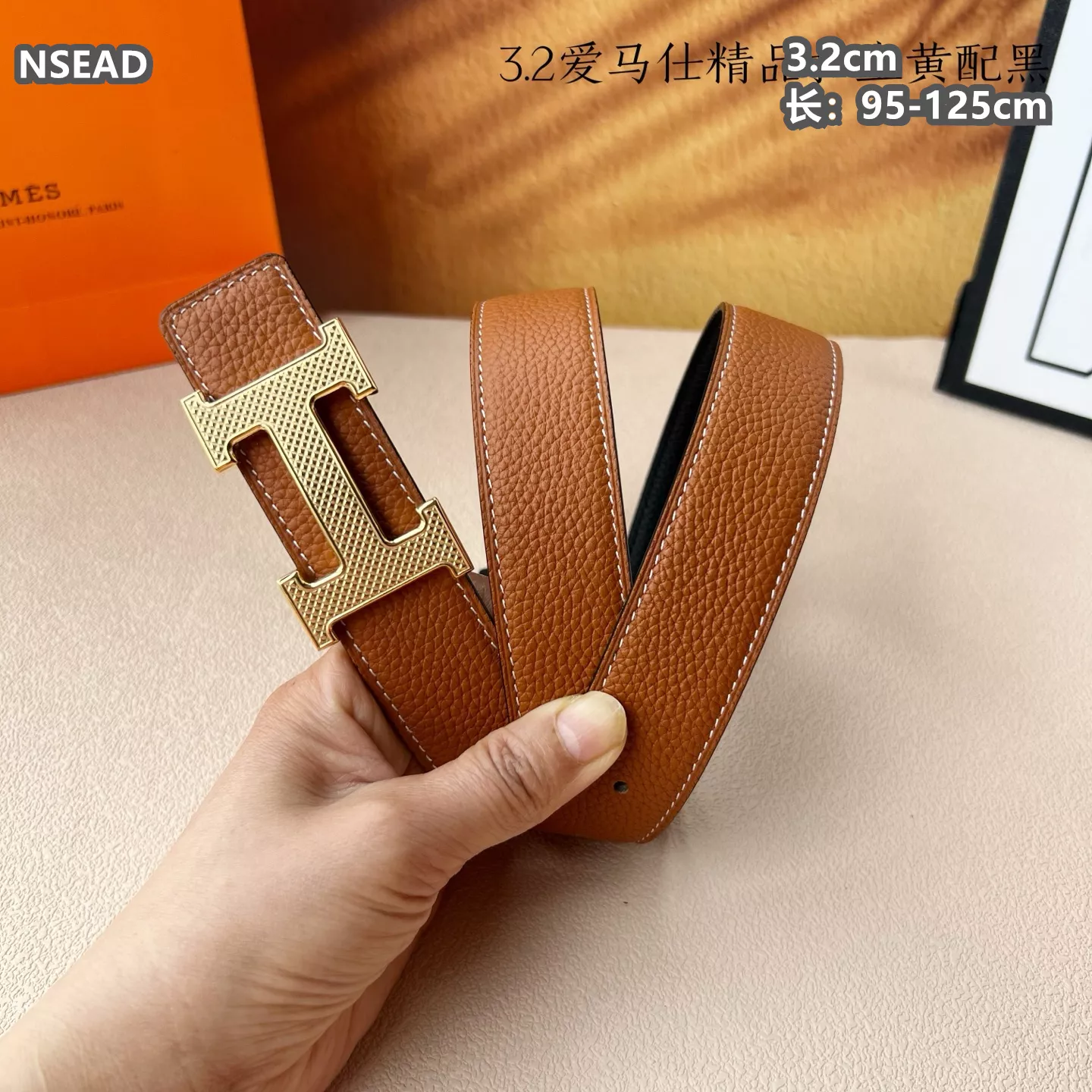Durable 2411 Hermes AAA Quality Belts For Men