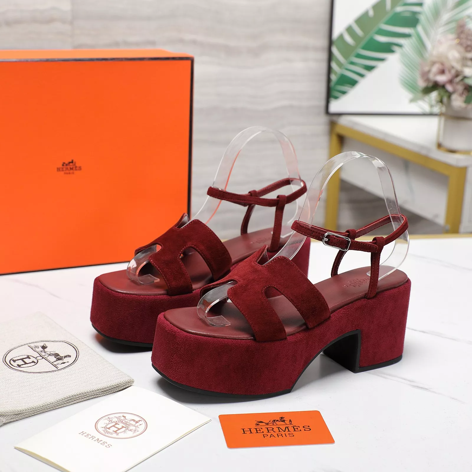 Durable 2421 Hermes Sandal For Women