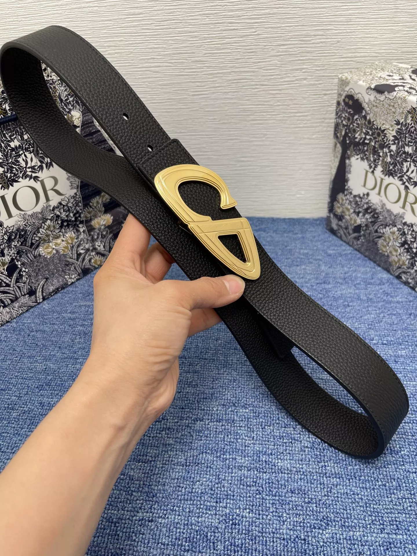 Durable 2463 Christian Dior AAA Quality Belts In 3.5cm For Men