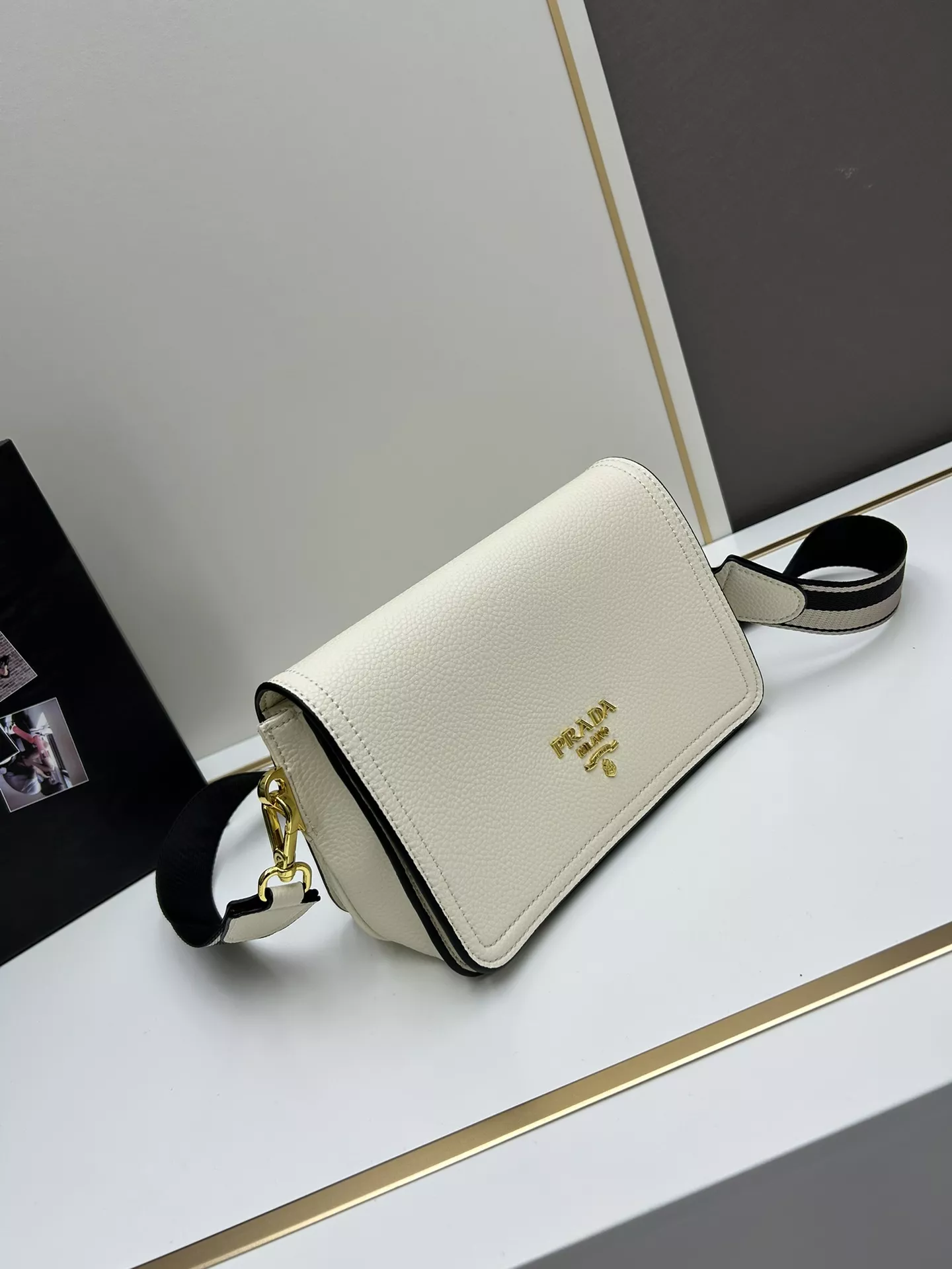 Durable 2618 Prada AAA Quality Messenger Bags For Women