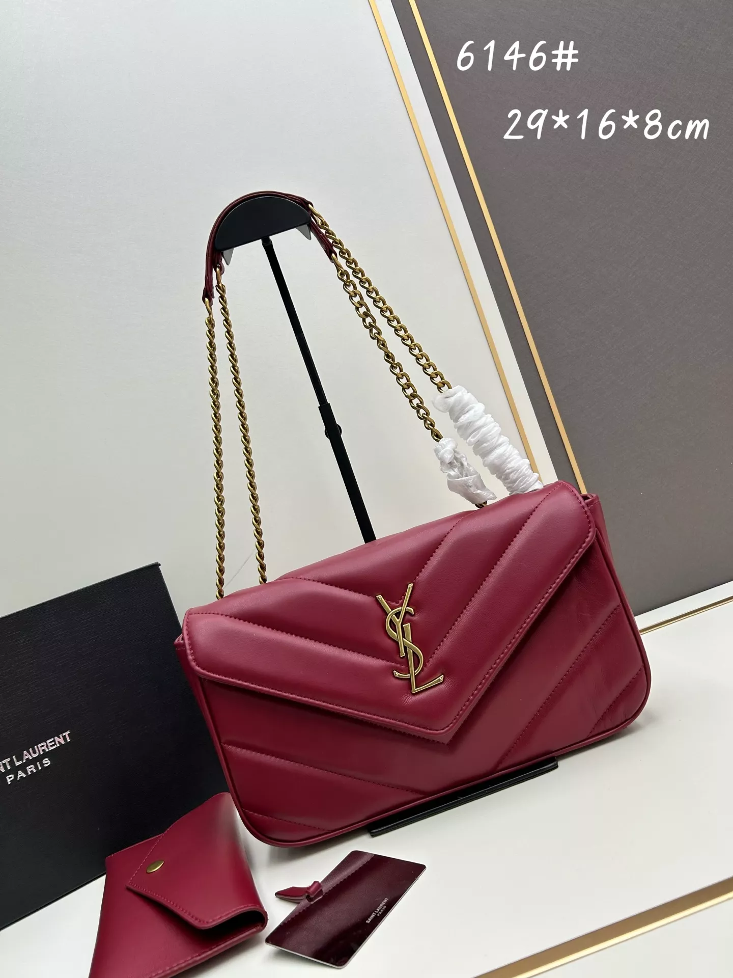 Durable 2672 Yves Saint Laurent YSL AAA Quality Shoulder Bags For Women