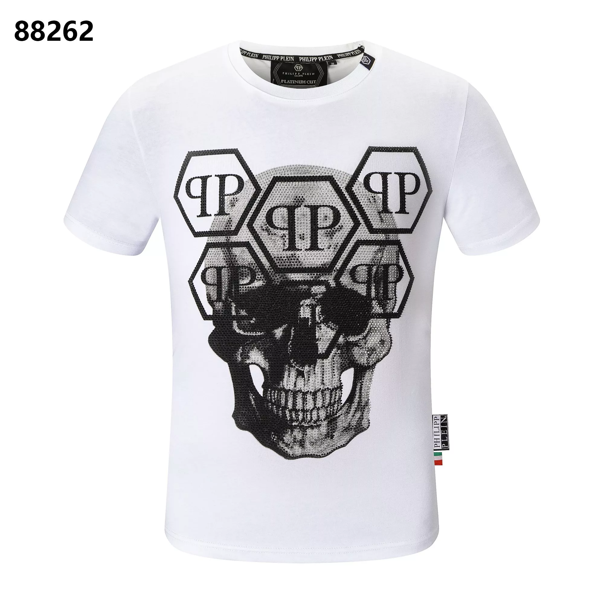 Durable 2774 Philipp Plein PP T-Shirts Short Sleeved For Men