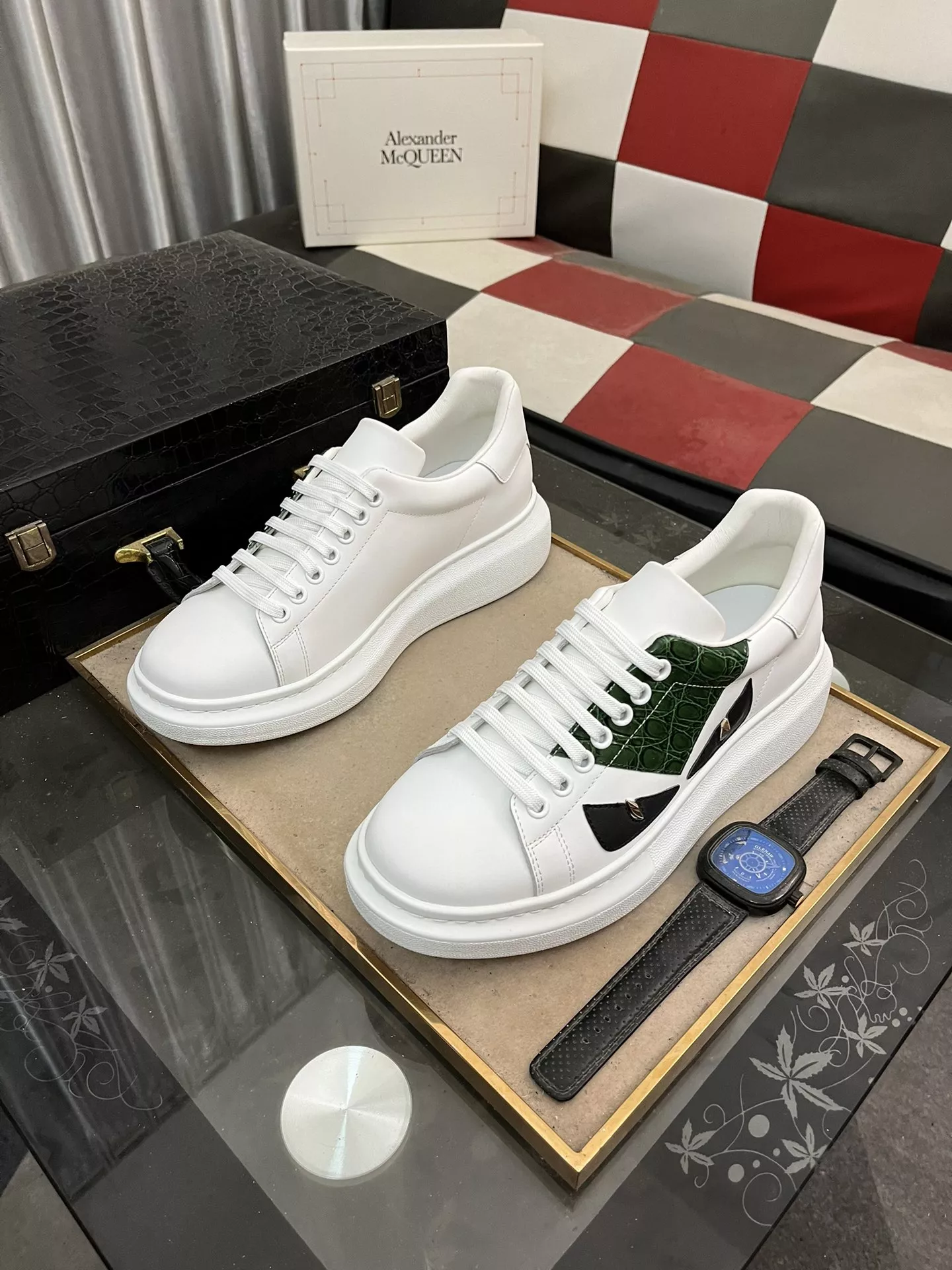 Durable 2829 Alexander McQueen Casual Shoes For Men