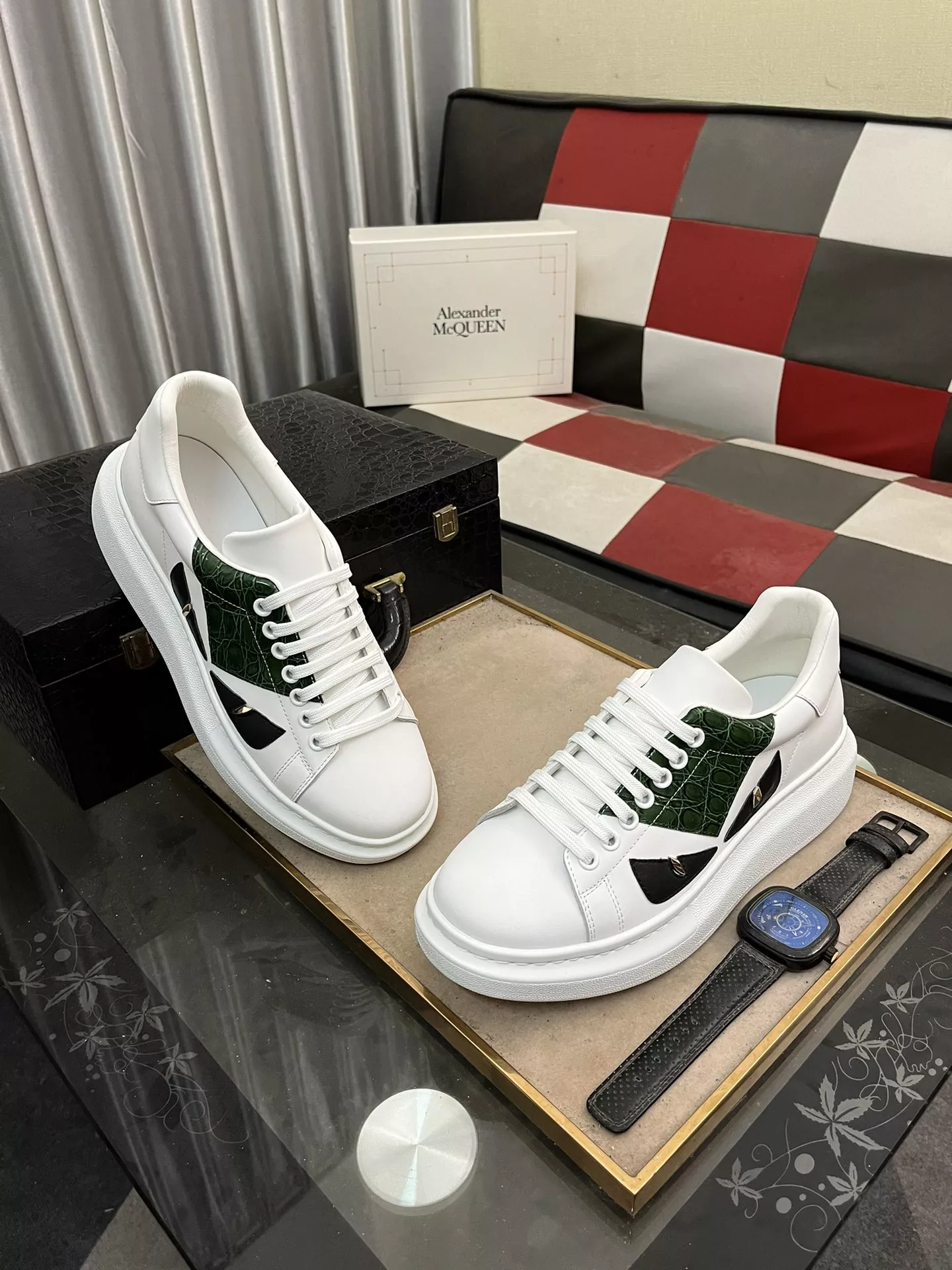 Durable 2829 Alexander McQueen Casual Shoes For Men