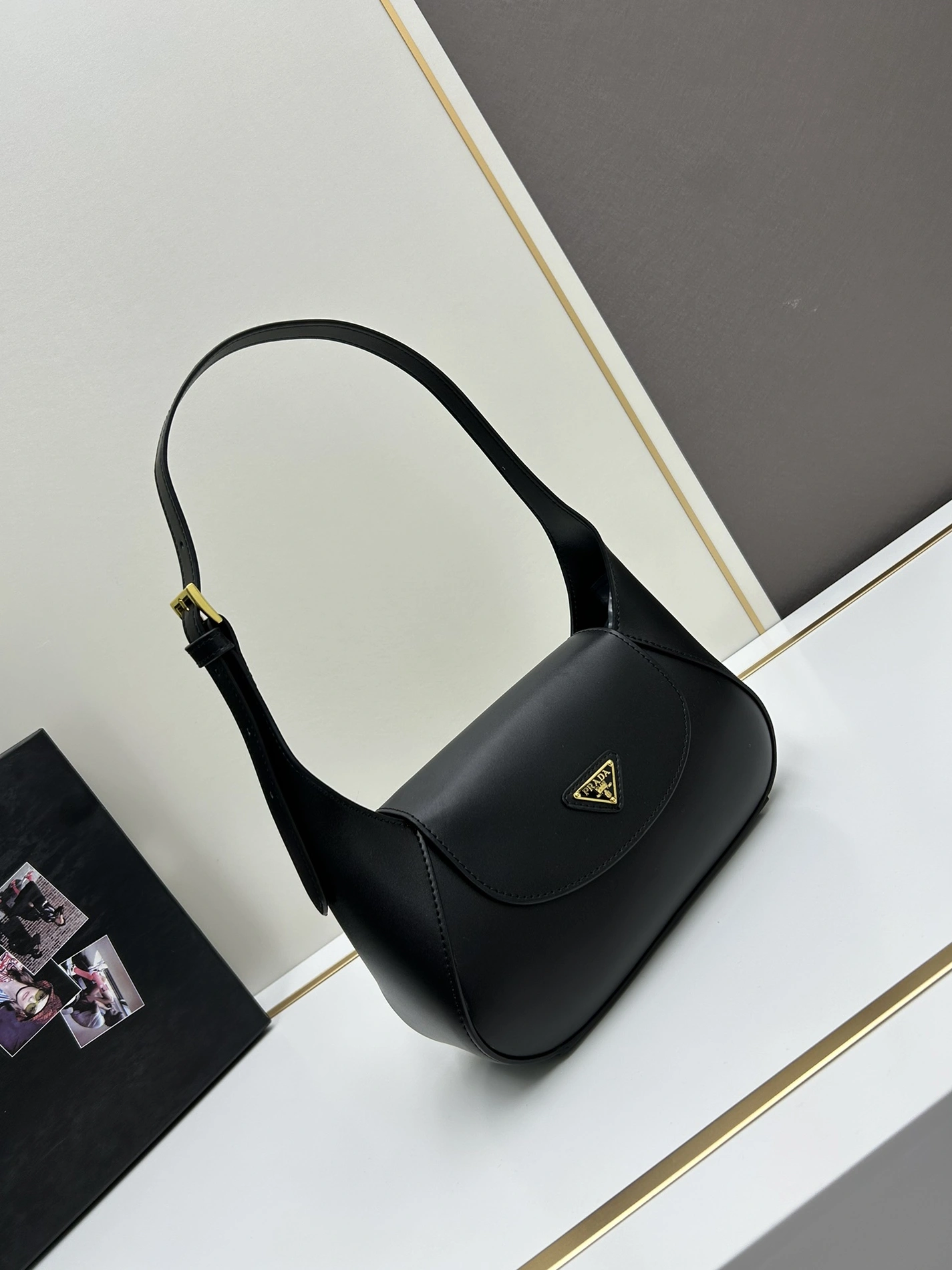 Durable 2830 Prada AAA Quality Shoulder Bags For Women