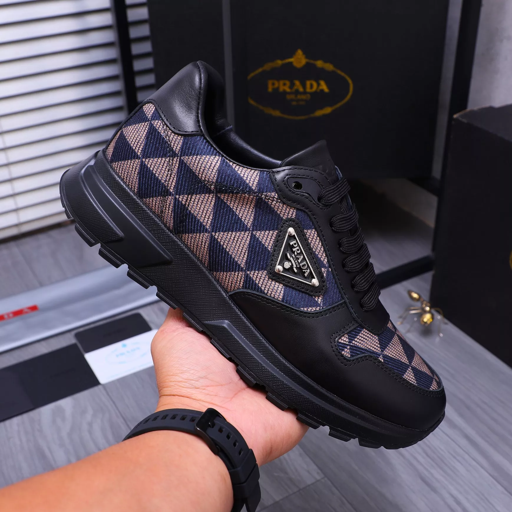 Durable 2879 Prada Casual Shoes For Men