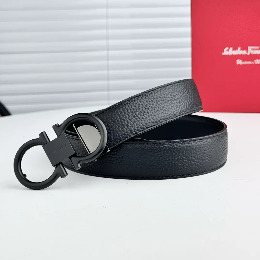 Durable 2922 Salvatore Ferragamo AAA Quality Belts In 3.5cm For Men