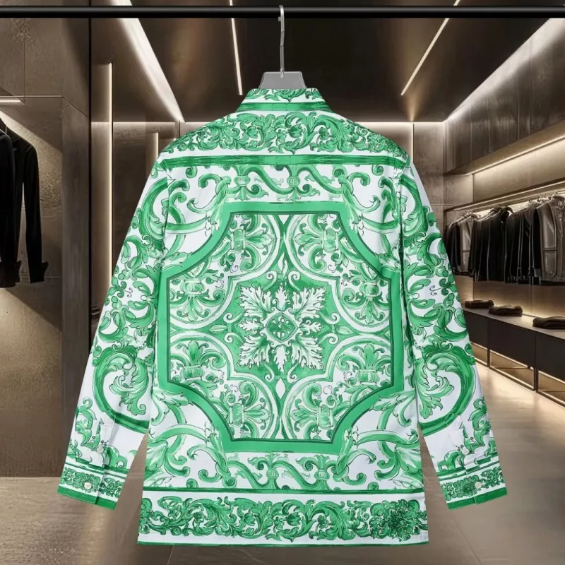 Durable 2937 Dolce & Gabbana D&G Shirts Long Sleeved For Unisex