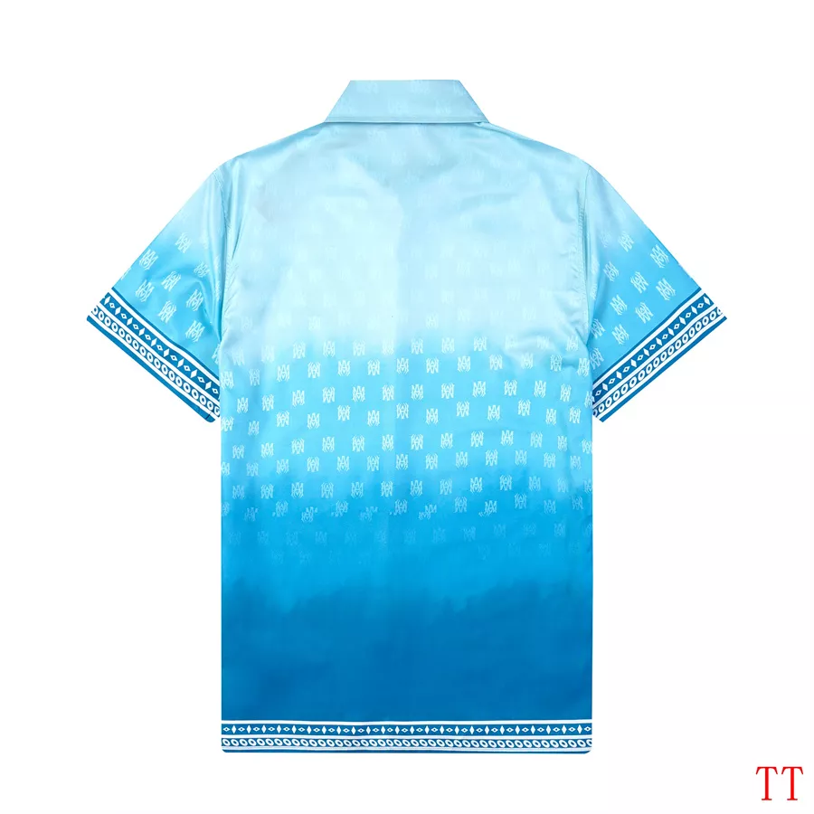 Durable 3018 Amiri Shirts Short Sleeved For Men