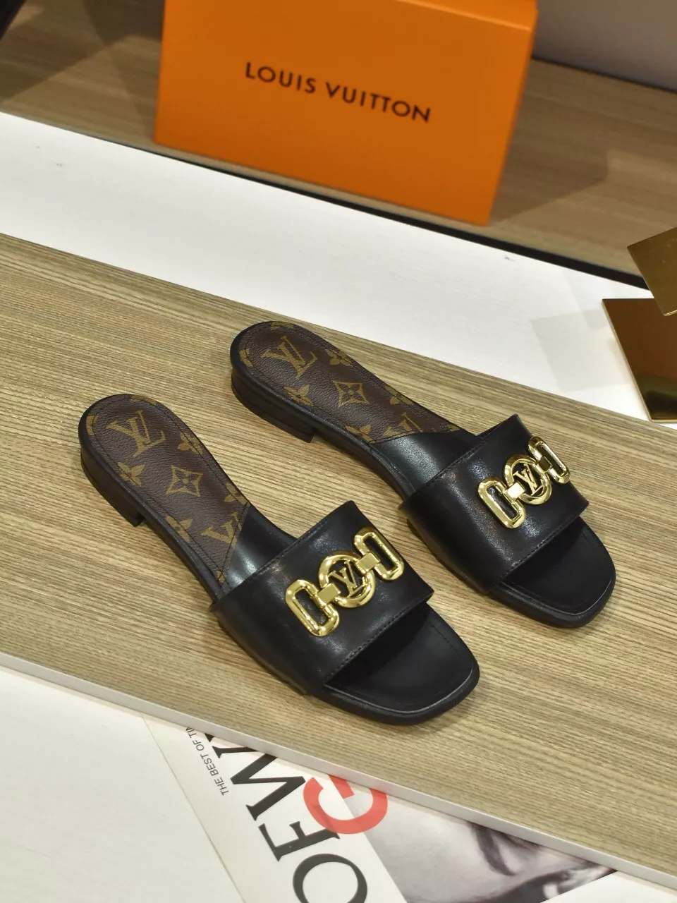 Durable 3107 Louis Vuitton Slippers For Women