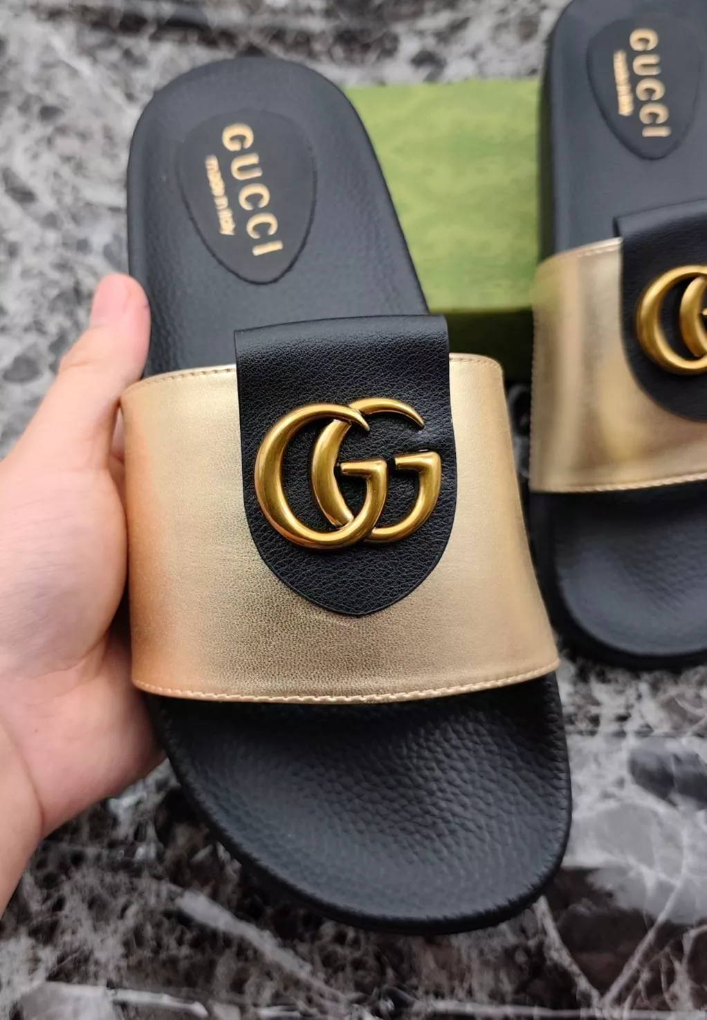Durable 3257 Gucci Slippers For Men