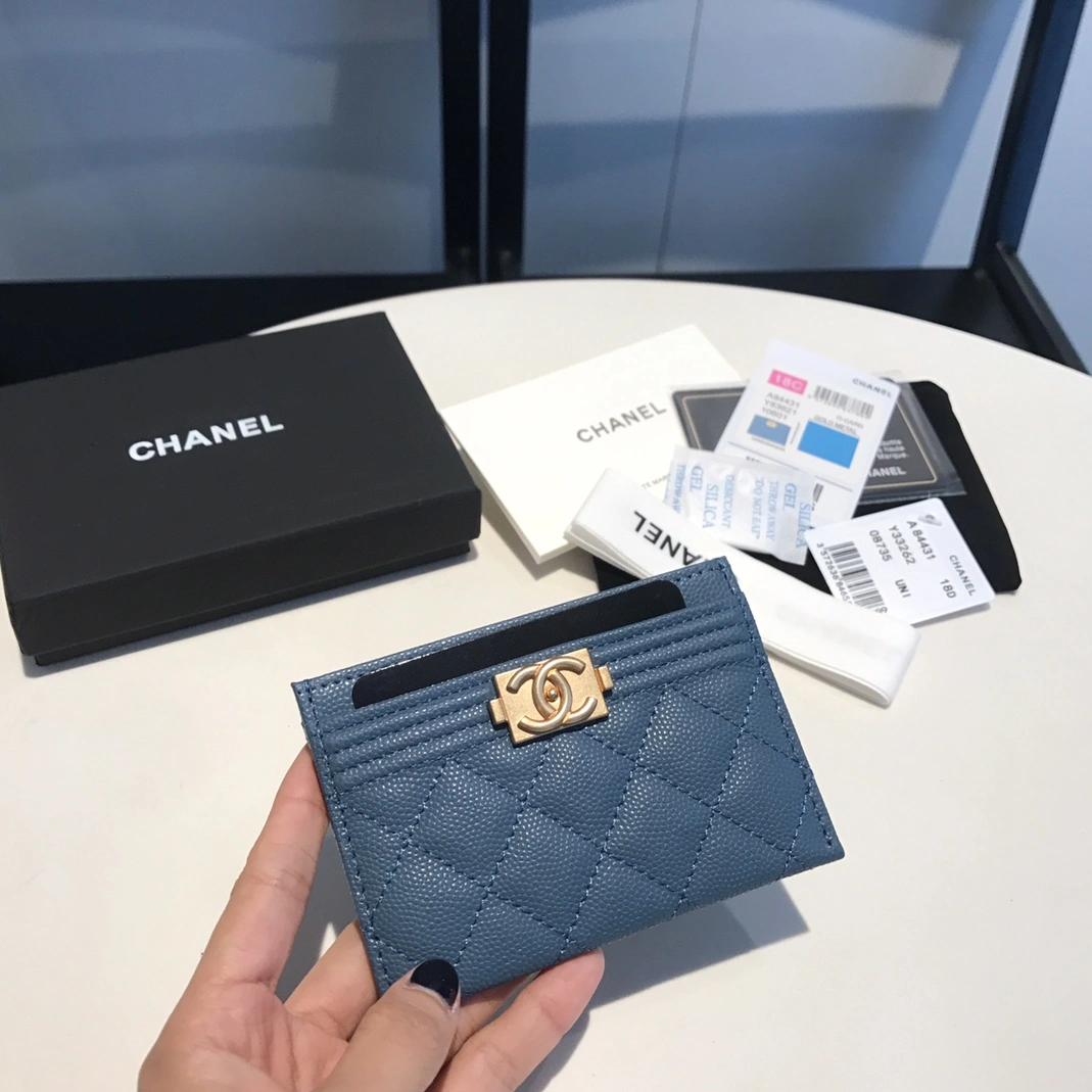 Durable 3313 Chanel AAA Quality Card Case For Women