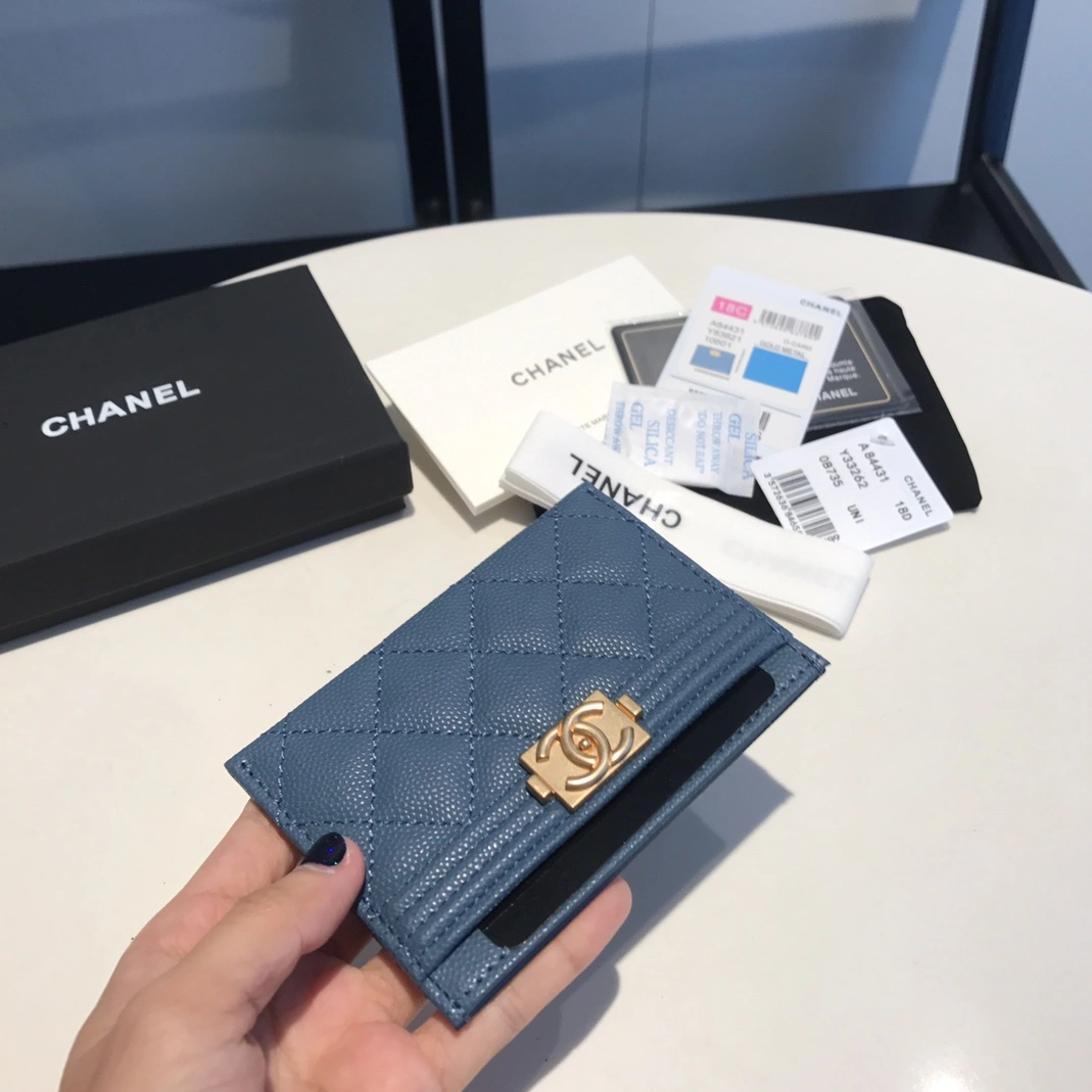 Durable 3313 Chanel AAA Quality Card Case For Women