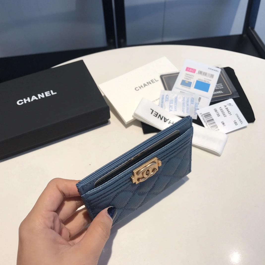 Durable 3313 Chanel AAA Quality Card Case For Women