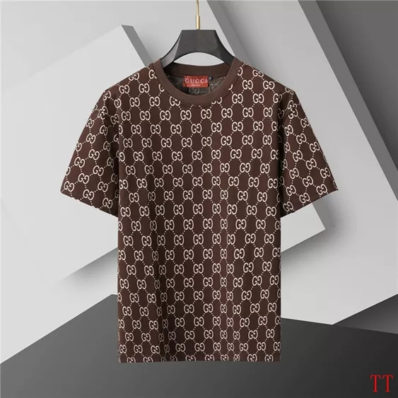 Durable 3446 Gucci Tracksuits Short Sleeved For Men
