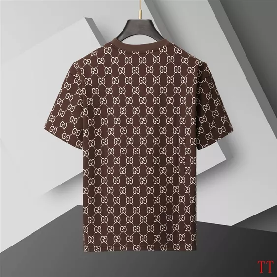 Durable 3446 Gucci Tracksuits Short Sleeved For Men