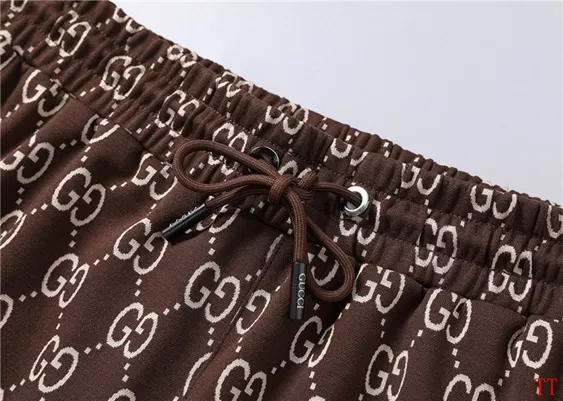 Durable 3446 Gucci Tracksuits Short Sleeved For Men
