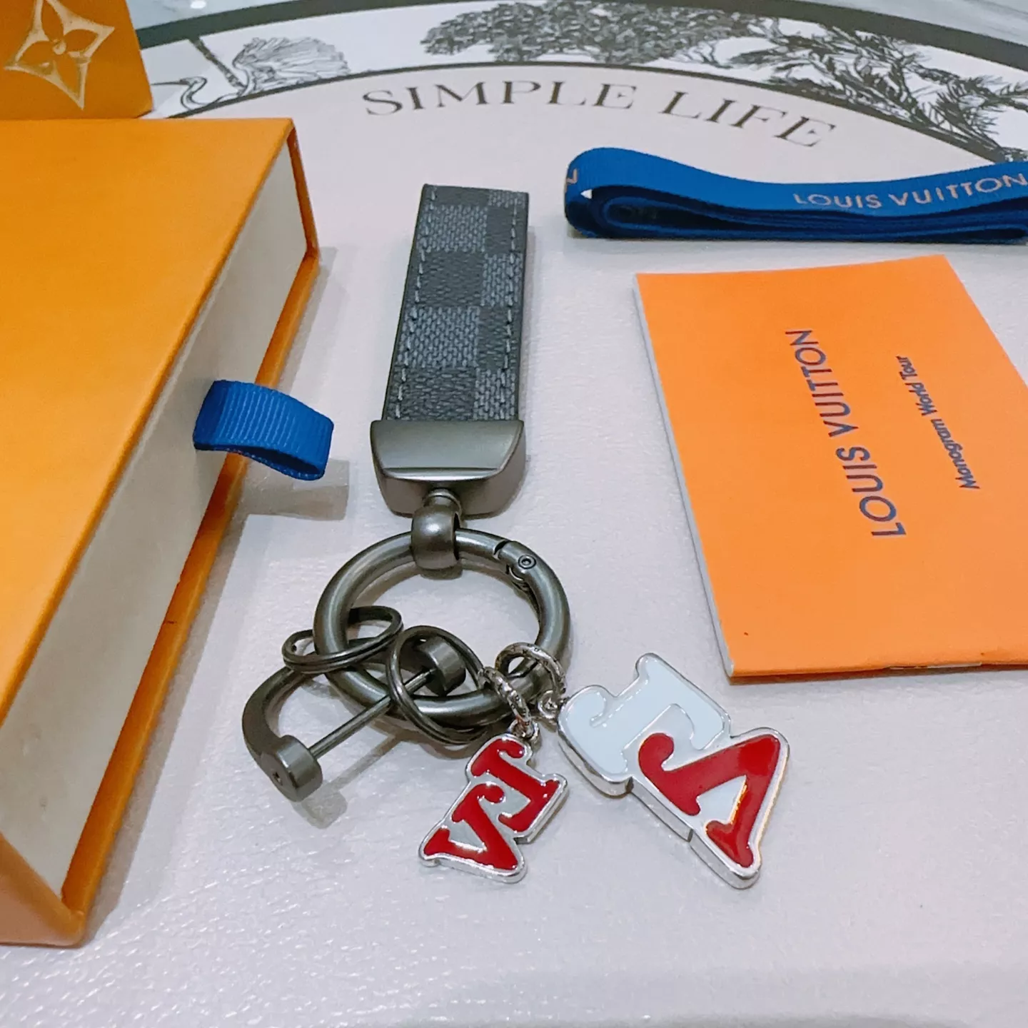 Durable 3506 Louis Vuitton LV Key Holder And Bag Buckle