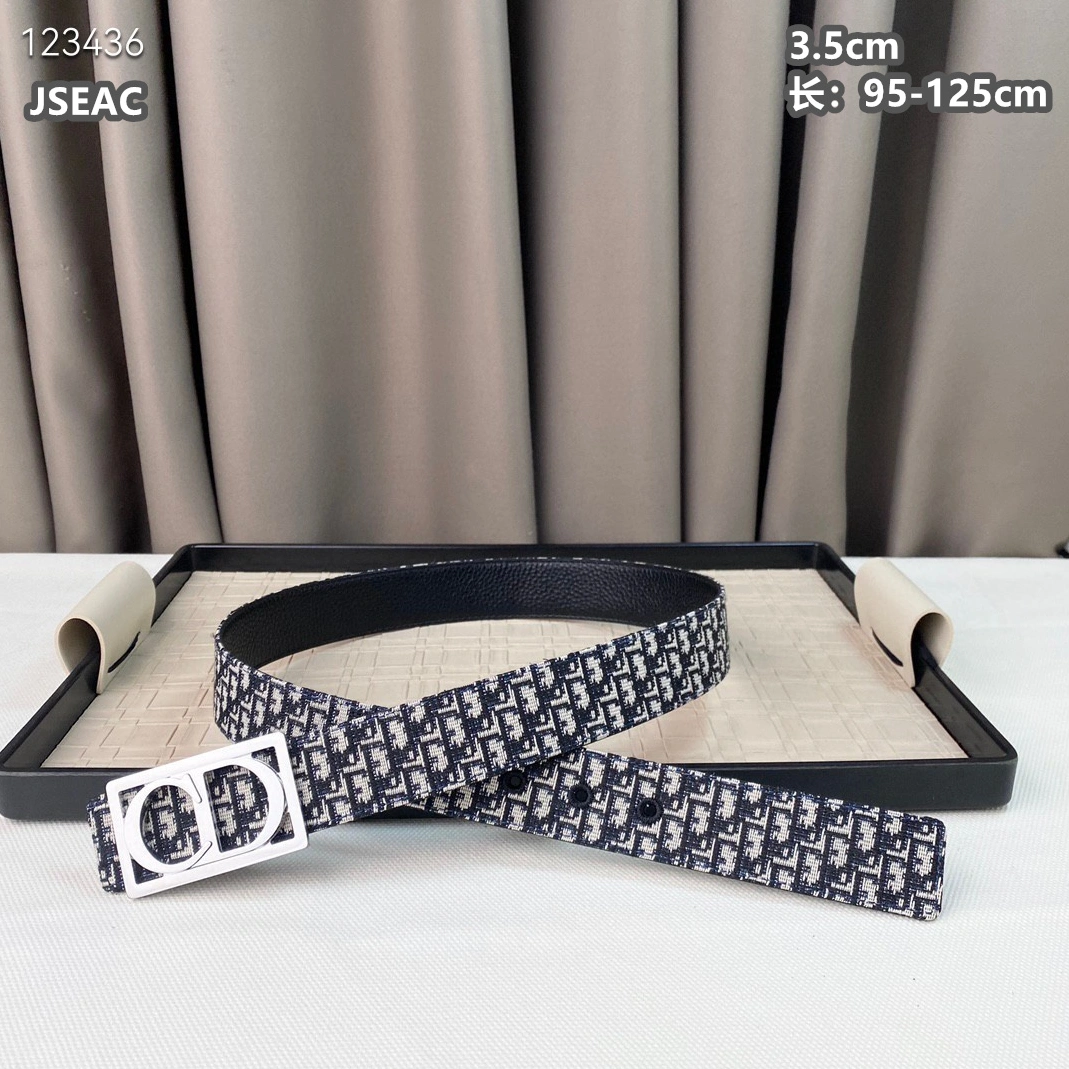 Durable 3513 Christian Dior AAA Quality Belts For Unisex