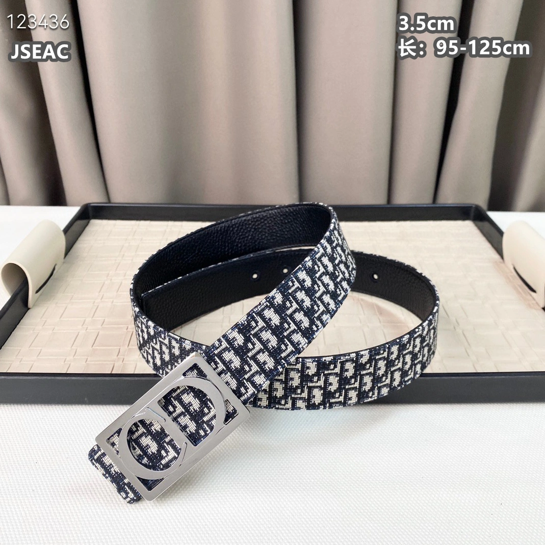 Durable 3513 Christian Dior AAA Quality Belts For Unisex