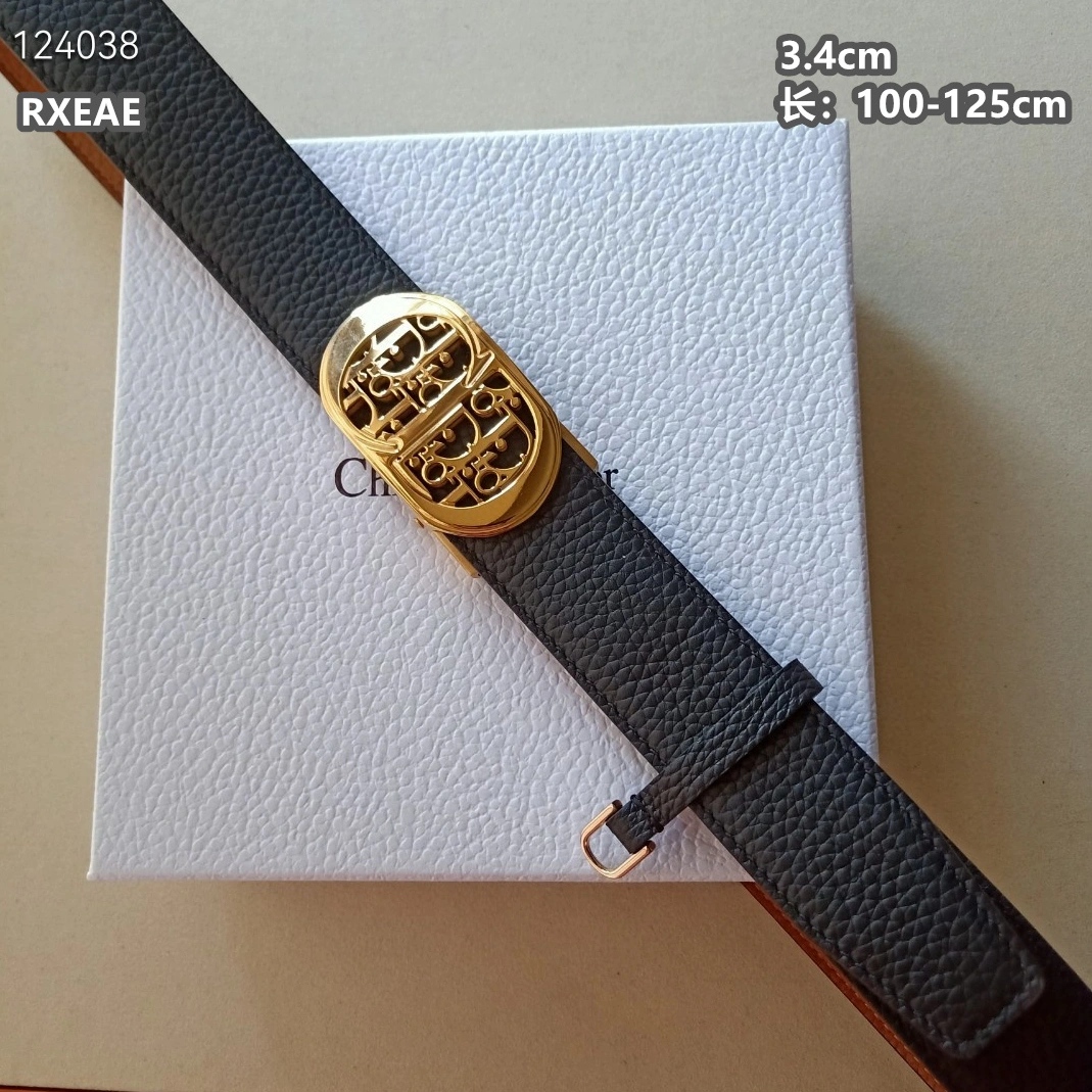 Durable 3550 Christian Dior AAA Quality Belts For Unisex
