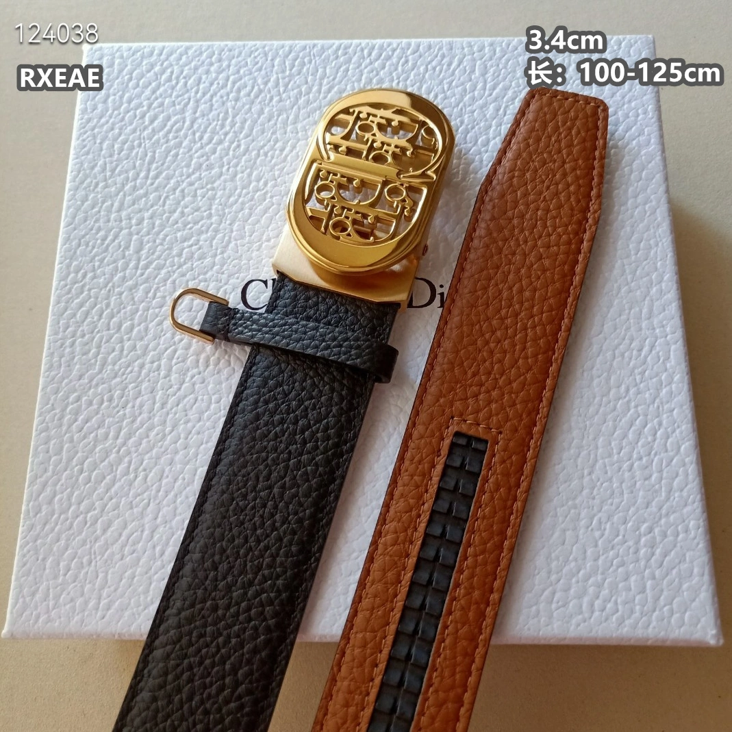 Durable 3550 Christian Dior AAA Quality Belts For Unisex