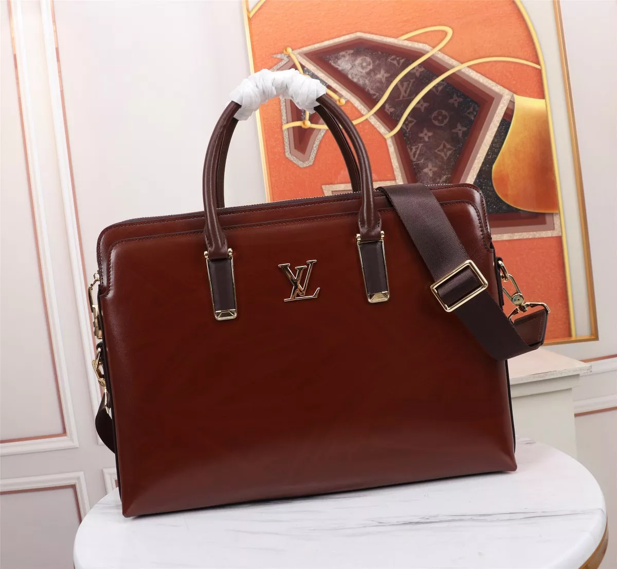 Durable 3580 Louis Vuitton AAA Man Handbags