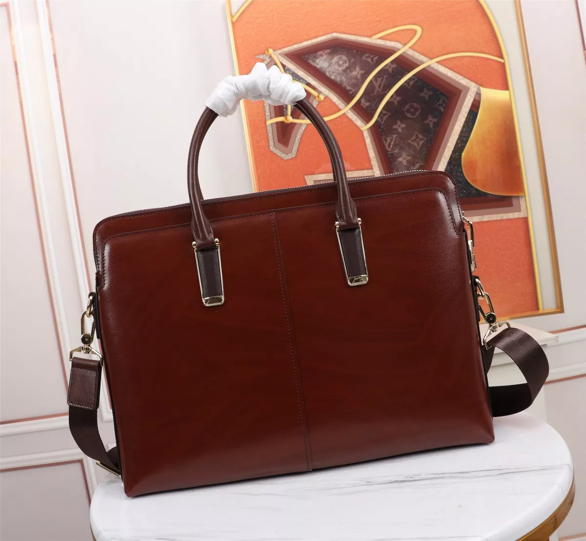 Durable 3580 Louis Vuitton AAA Man Handbags