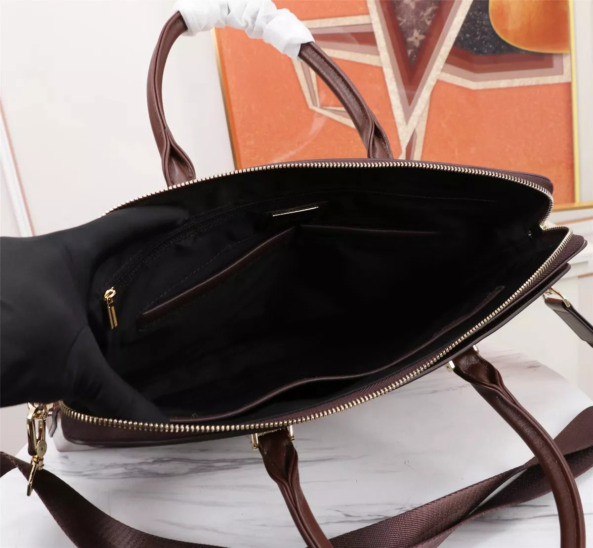 Durable 3580 Louis Vuitton AAA Man Handbags