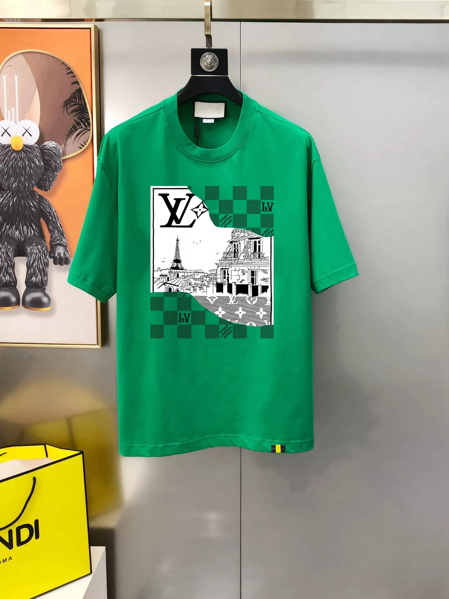 Durable 3605 Louis Vuitton LV T-Shirts Short Sleeved For Men