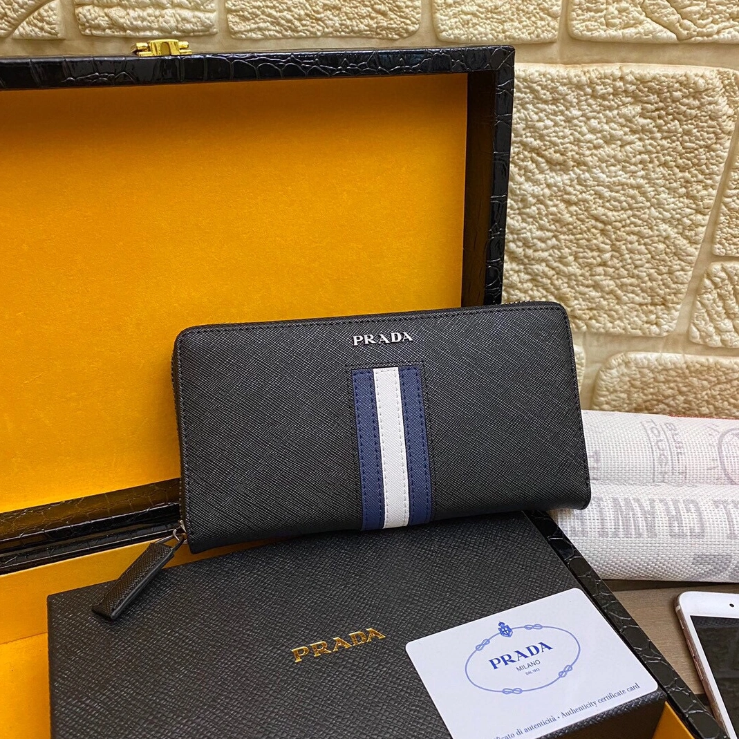 Durable 3623 Prada AAA Man Wallets