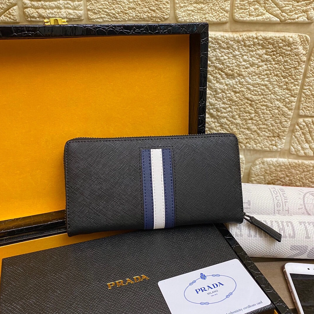 Durable 3623 Prada AAA Man Wallets