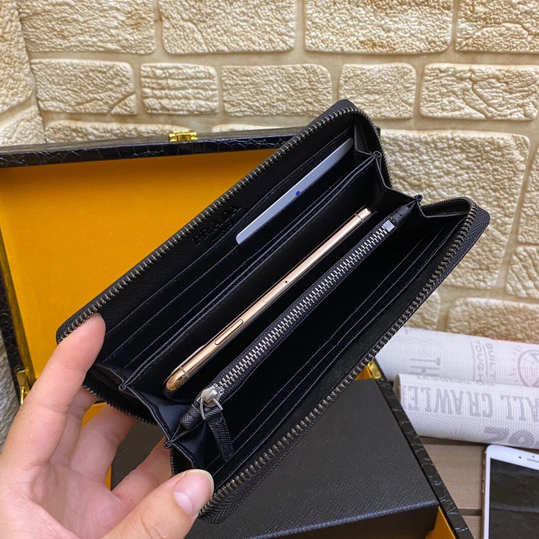 Durable 3623 Prada AAA Man Wallets