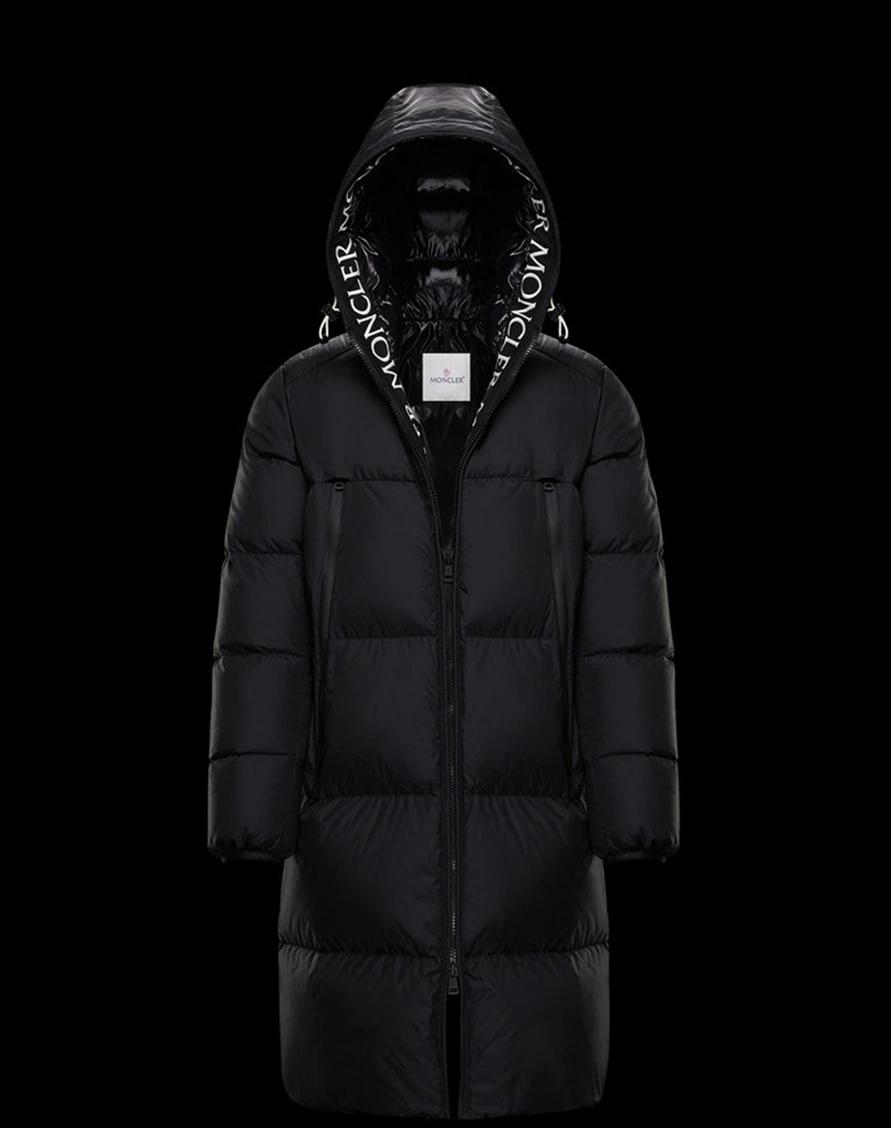 Durable 3672 Moncler Down Feather Coat Long Sleeved For Unisex