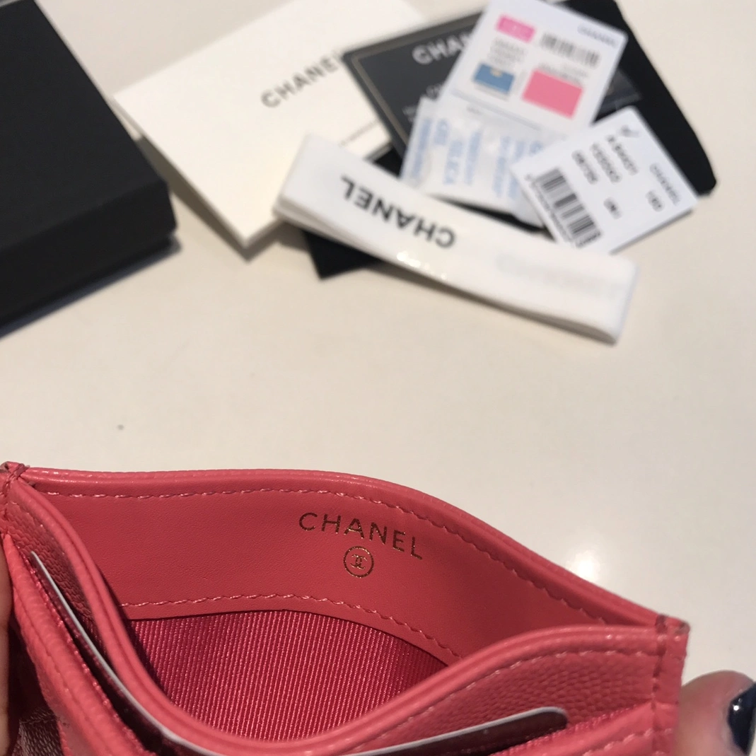 Durable 3720 Chanel AAA Quality Card Case For Women