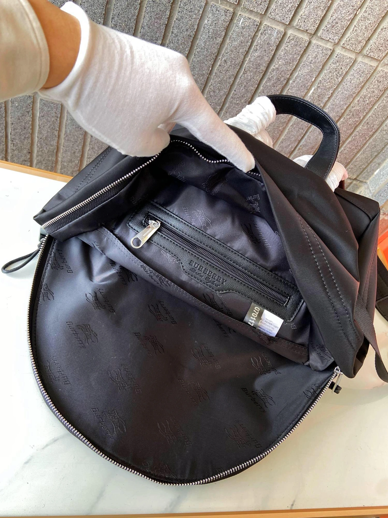 Durable 3748 Burberry AAA Quality Backpacks For Unisex