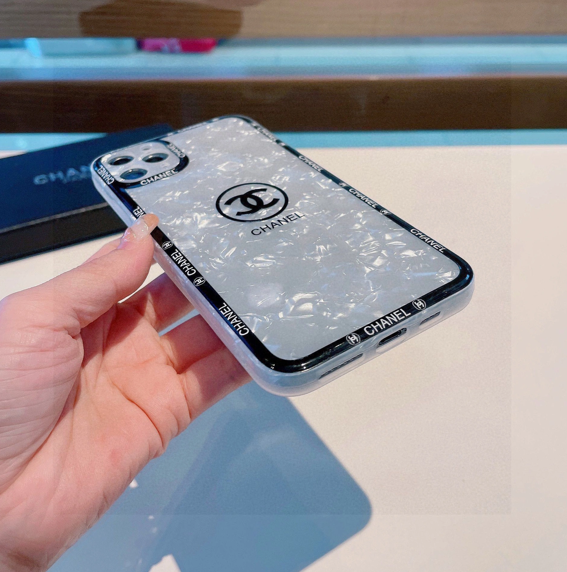 Durable 3751 Chanel iPhone Case