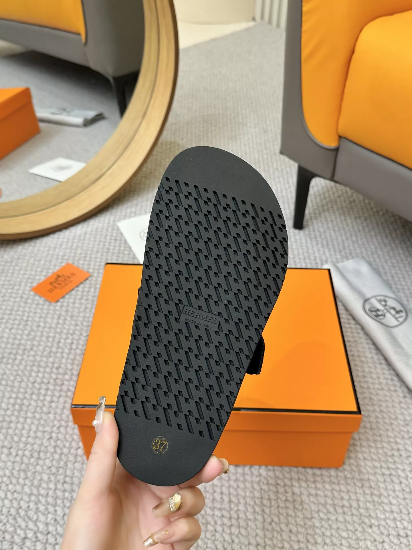 Durable 3827 Hermes Slippers For Women