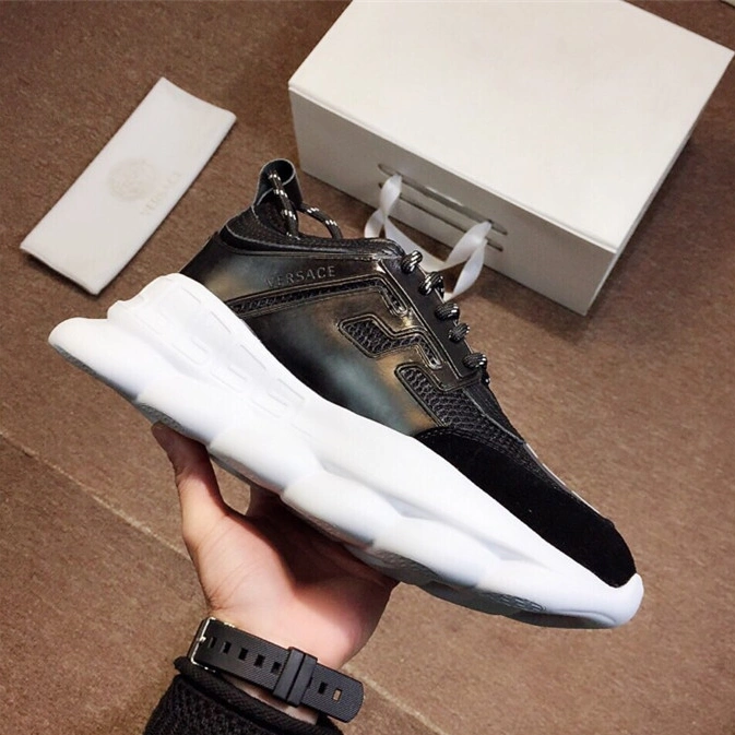Durable 3830 Versace Casual Shoes For Men