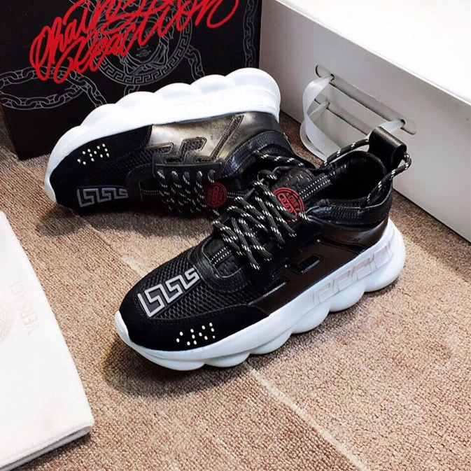 Durable 3830 Versace Casual Shoes For Men