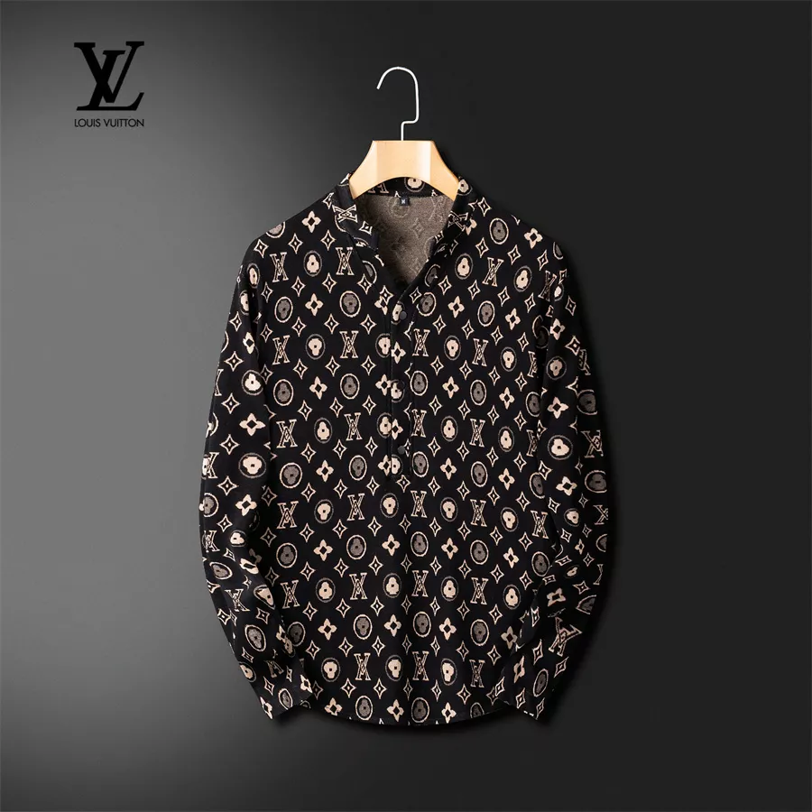Durable 3864 Louis Vuitton LV Tracksuits Long Sleeved For Men
