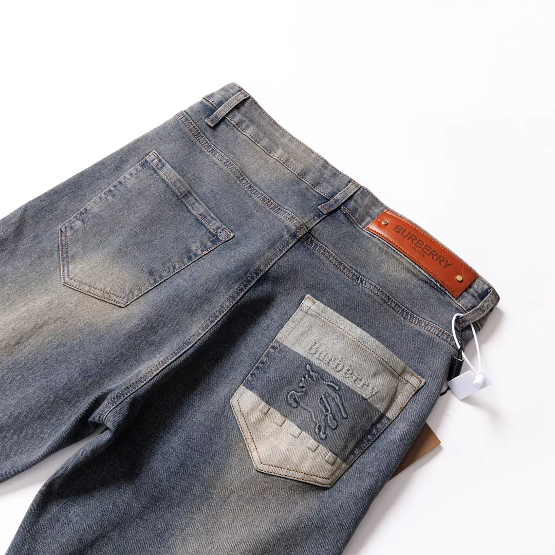 Durable 3873 Burberry Jeans For Men