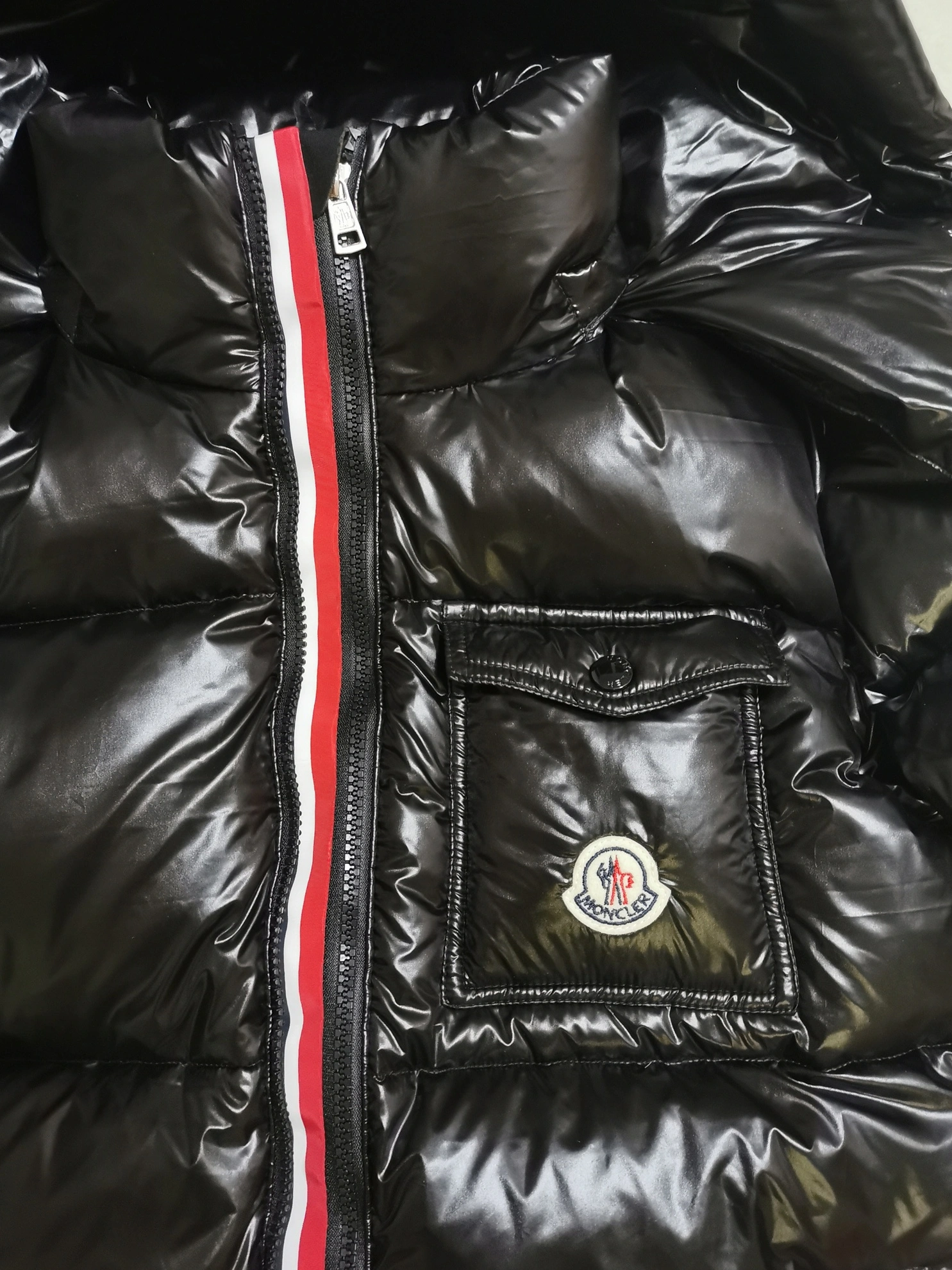 Durable 4050 Moncler Down Feather Coat Long Sleeved For Unisex