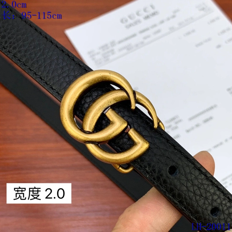 Durable 4055 Gucci AAA Quality Belts For Women