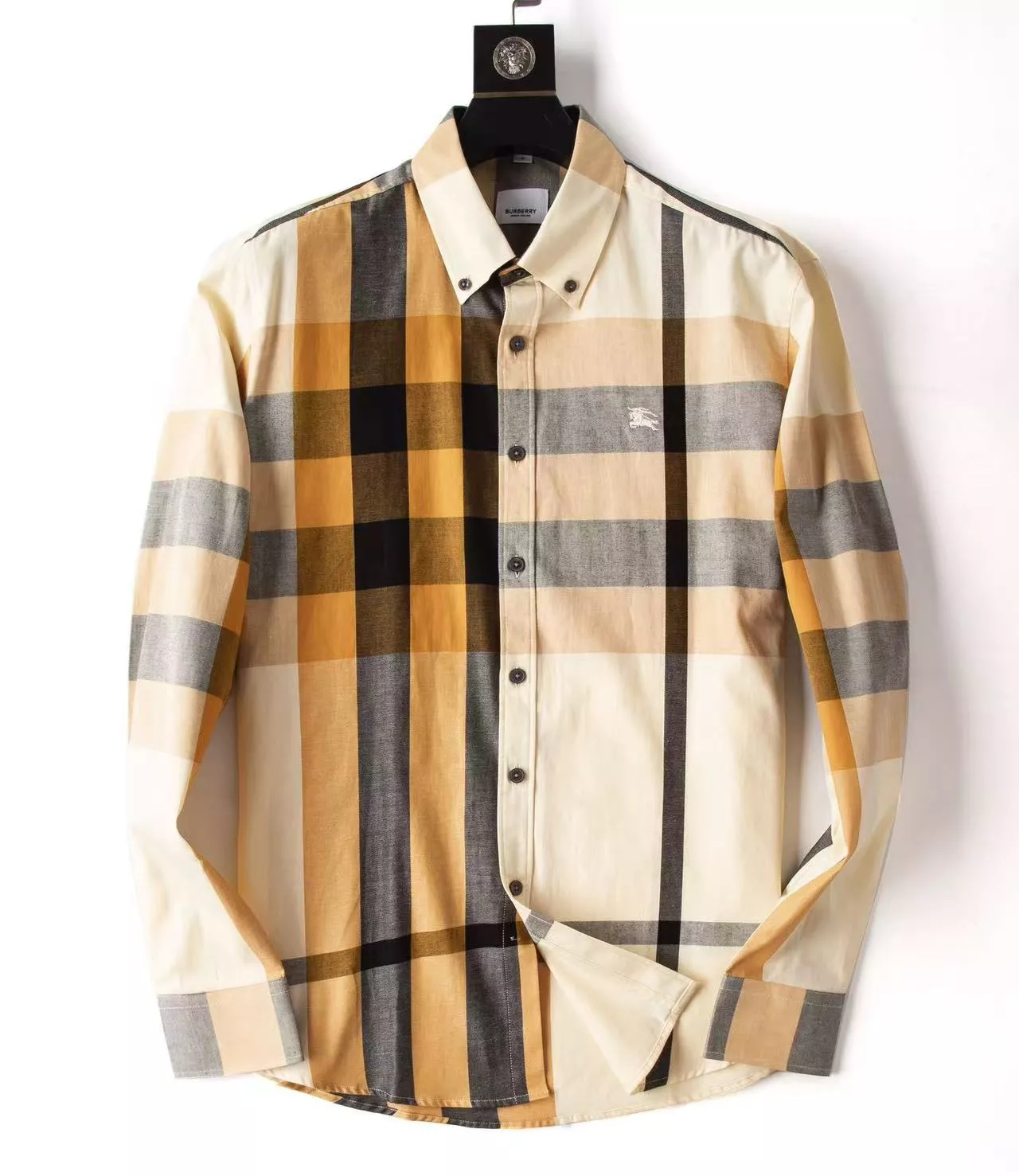 Durable 4116 Burberry Shirts Long Sleeved For Men