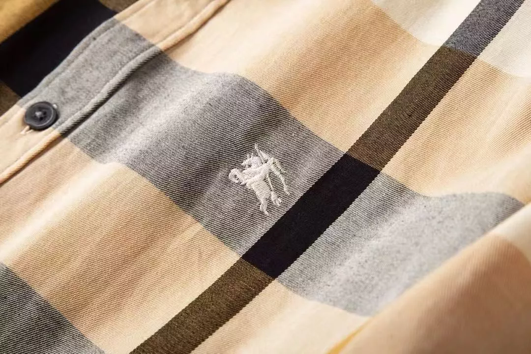 Durable 4116 Burberry Shirts Long Sleeved For Men